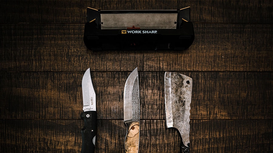 Benchstone Knife Sharpener - Work Sharp Sharpeners