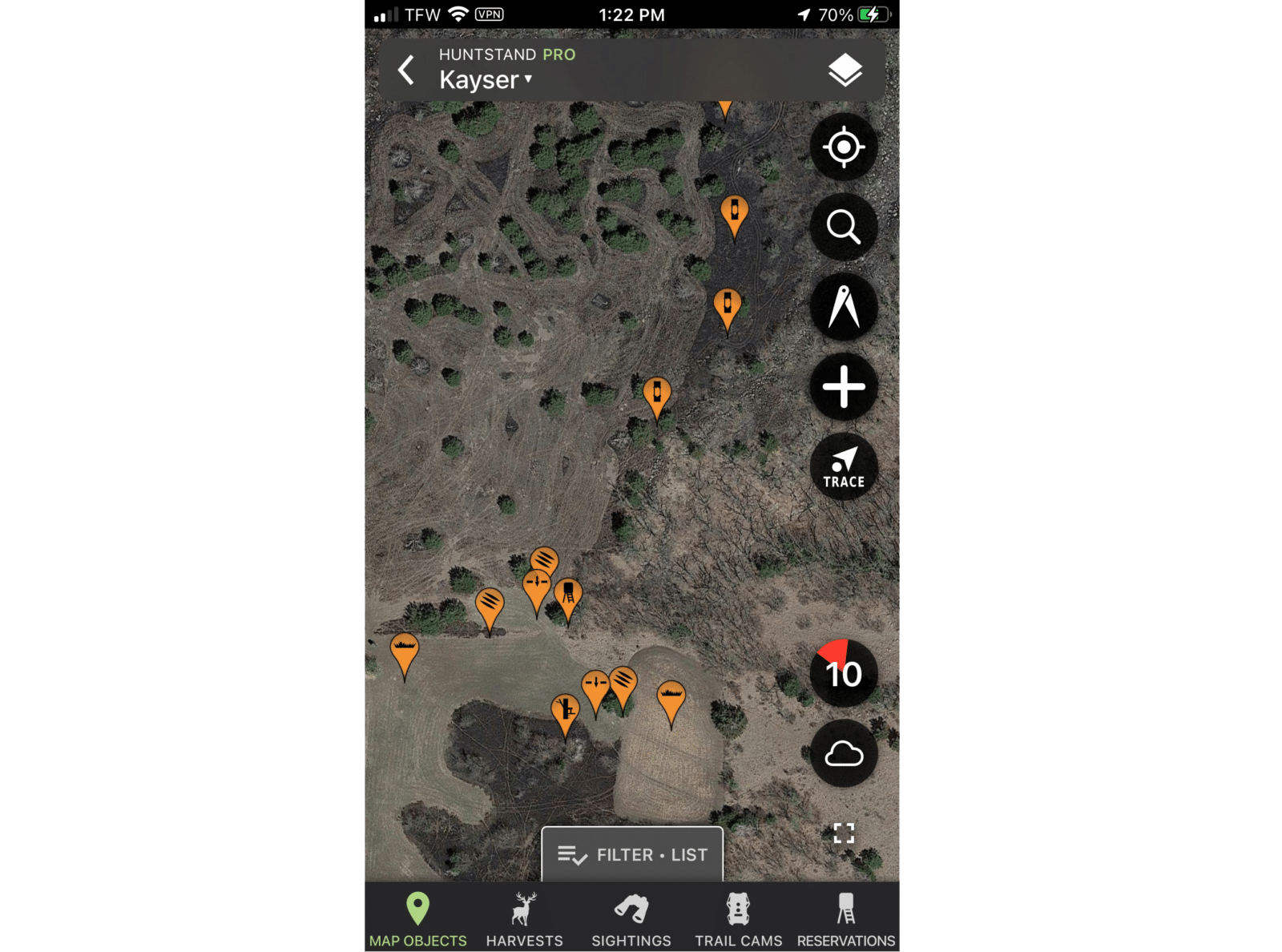 Use HuntStand's 3D Mapping For Pinpoint Deer Stand Placement