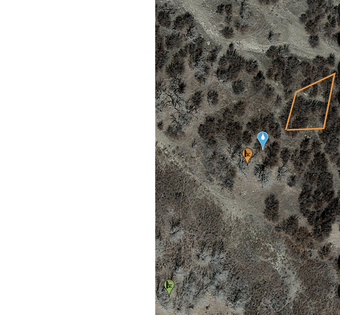 HuntStand Map Bedding Area