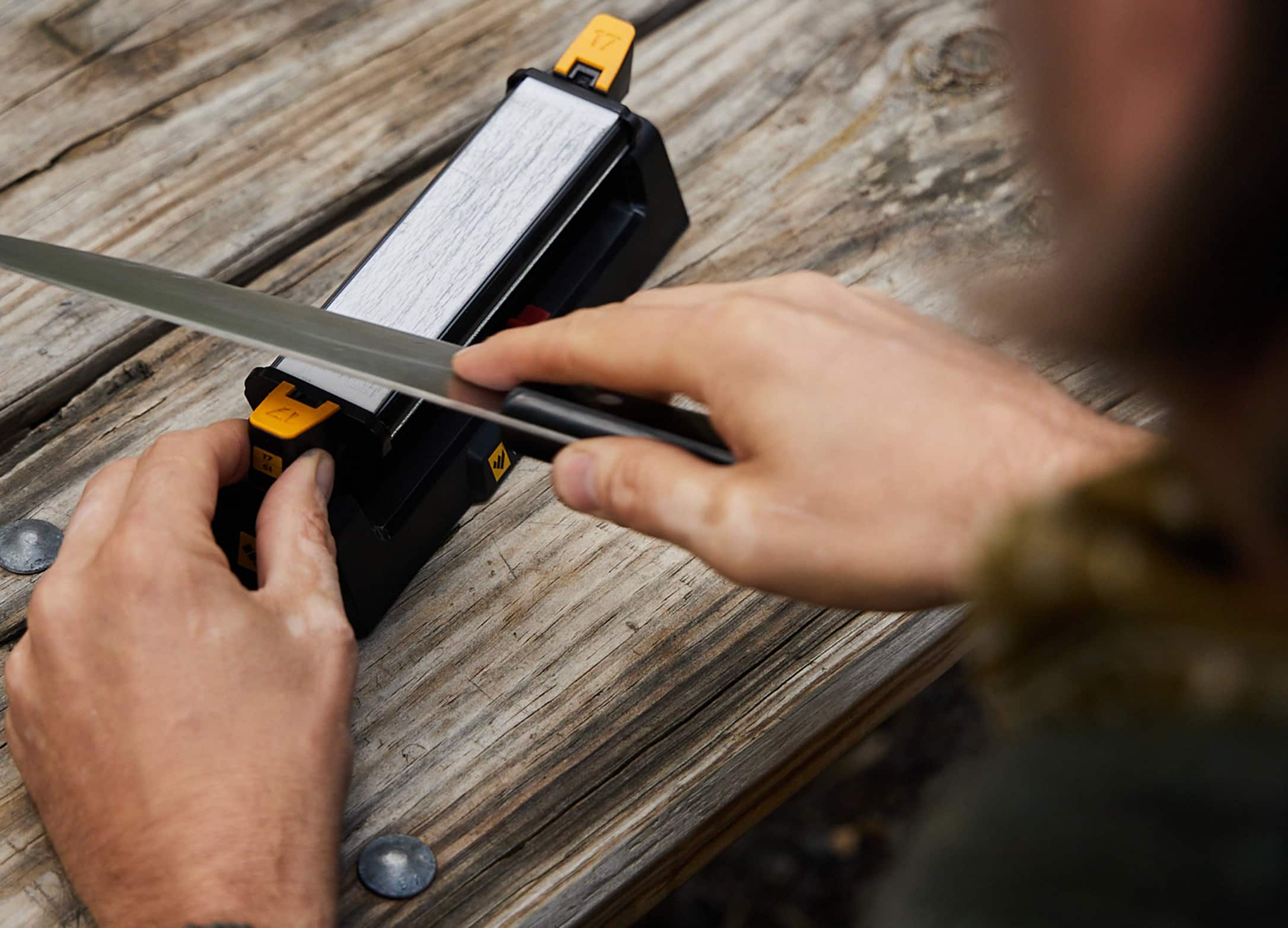 Sharpening with Worksharp