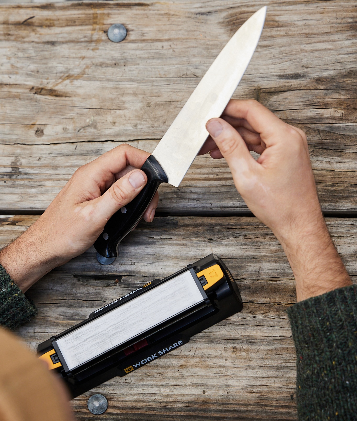 work sharp benchstone knife sharpener