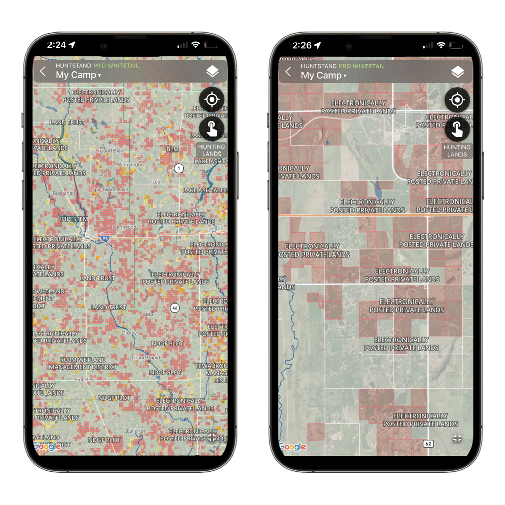 Map Updates February 2023 HuntStand   App Electronic Postings 