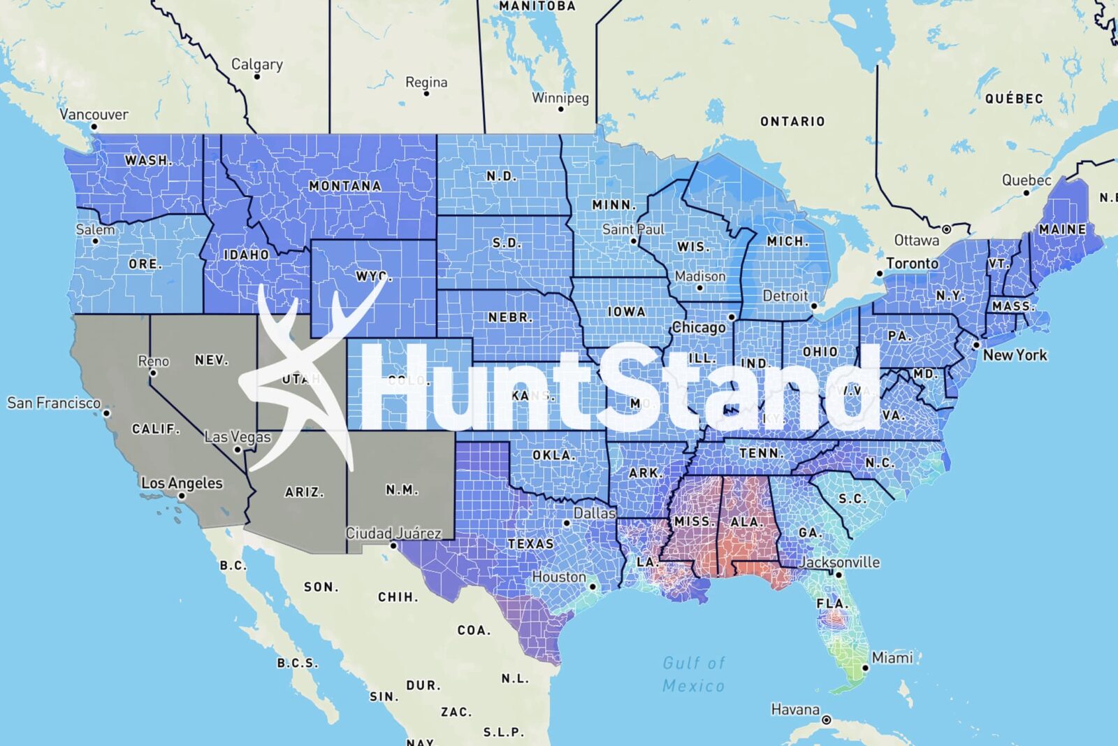 Huntstandmap Us Body