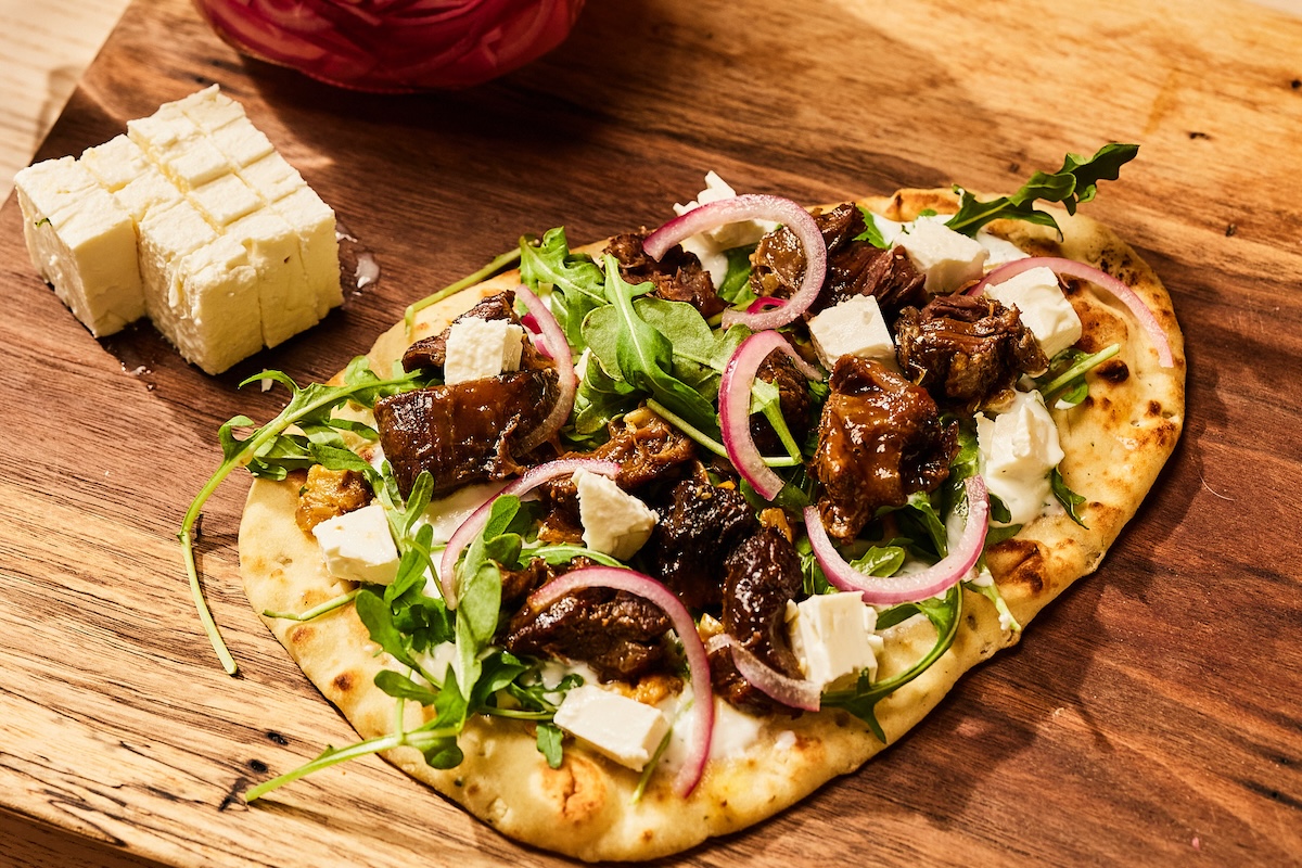 Mango Venison Flatbread