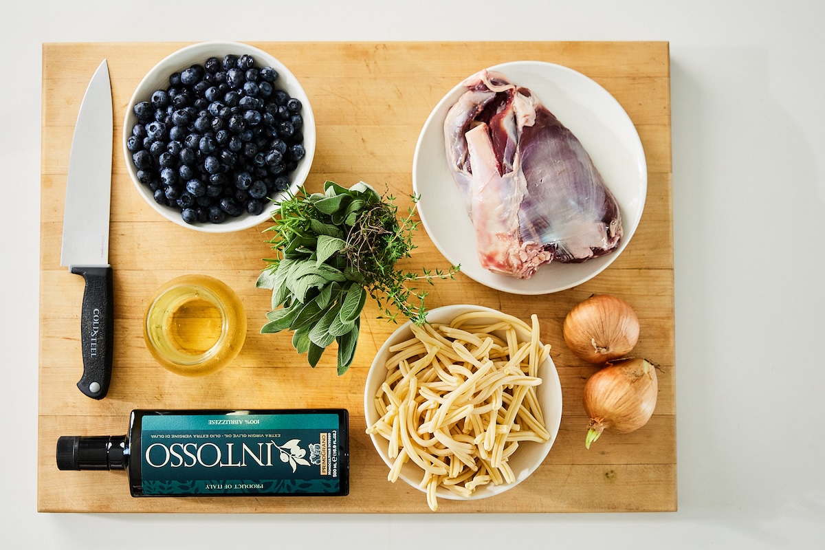 Recipe: Blueberry Braised Shank