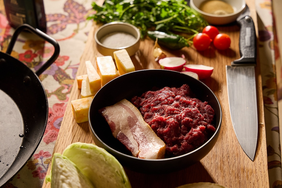 Recipe: Venison Smash Taco with Spicy Slaw