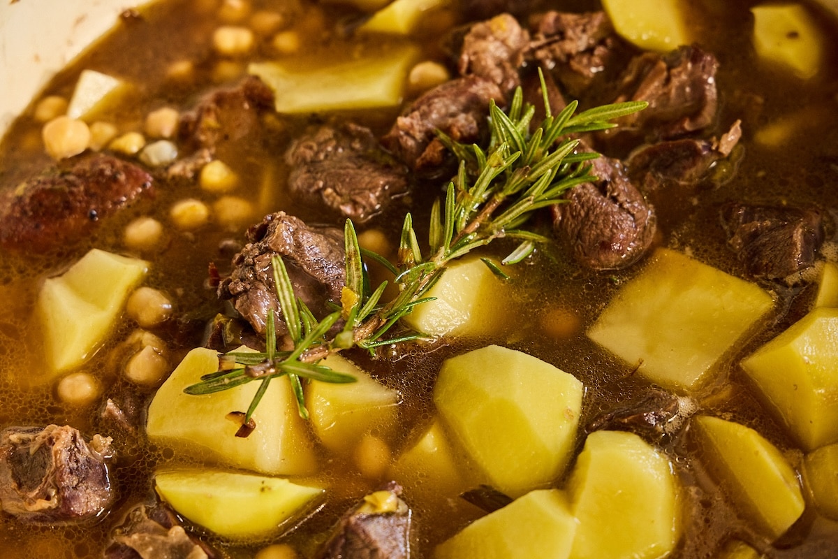 Recipe: Shank Garbanzo stew