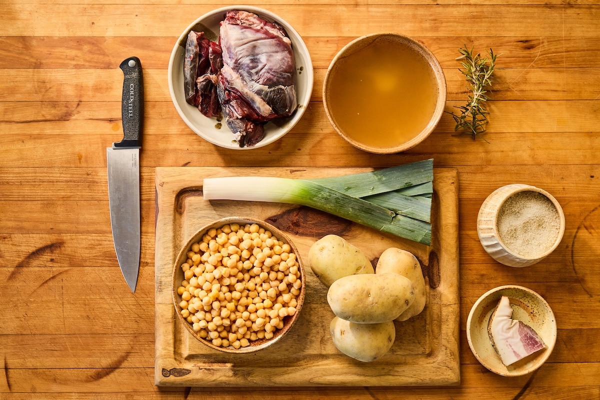 Recipe: Shank Garbanzo stew
