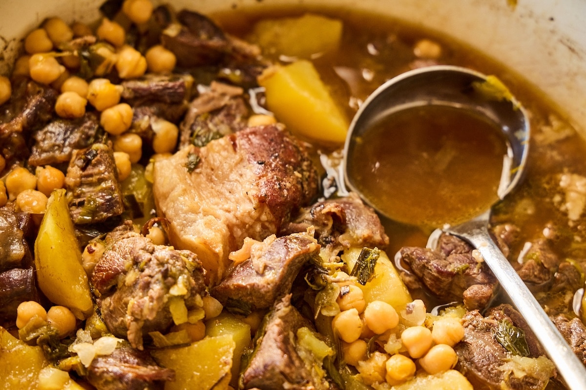 Recipe: Shank Garbanzo stew
