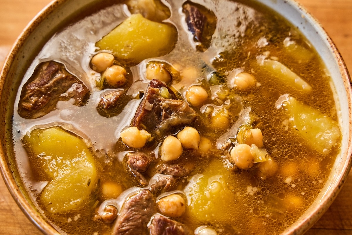 Recipe: Shank Garbanzo stew