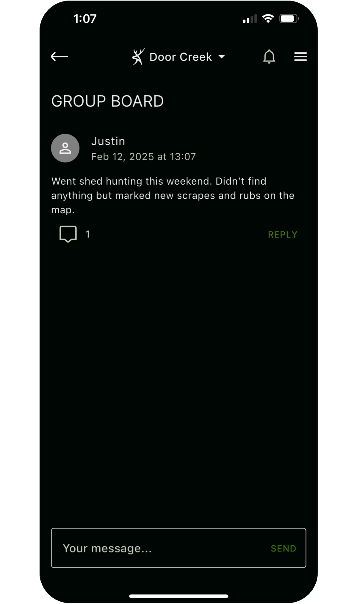 Huntstand App