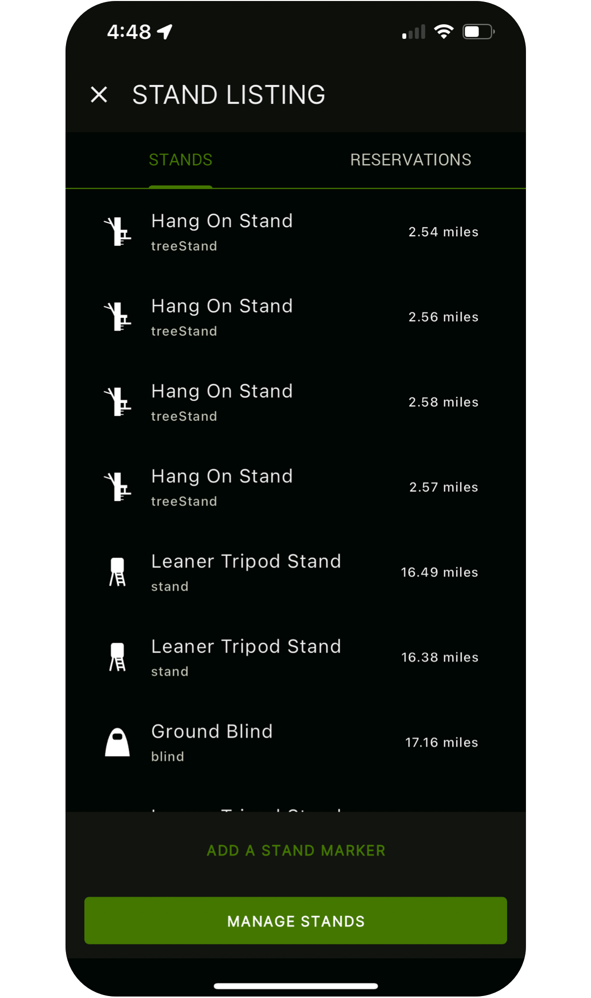 Huntstand App