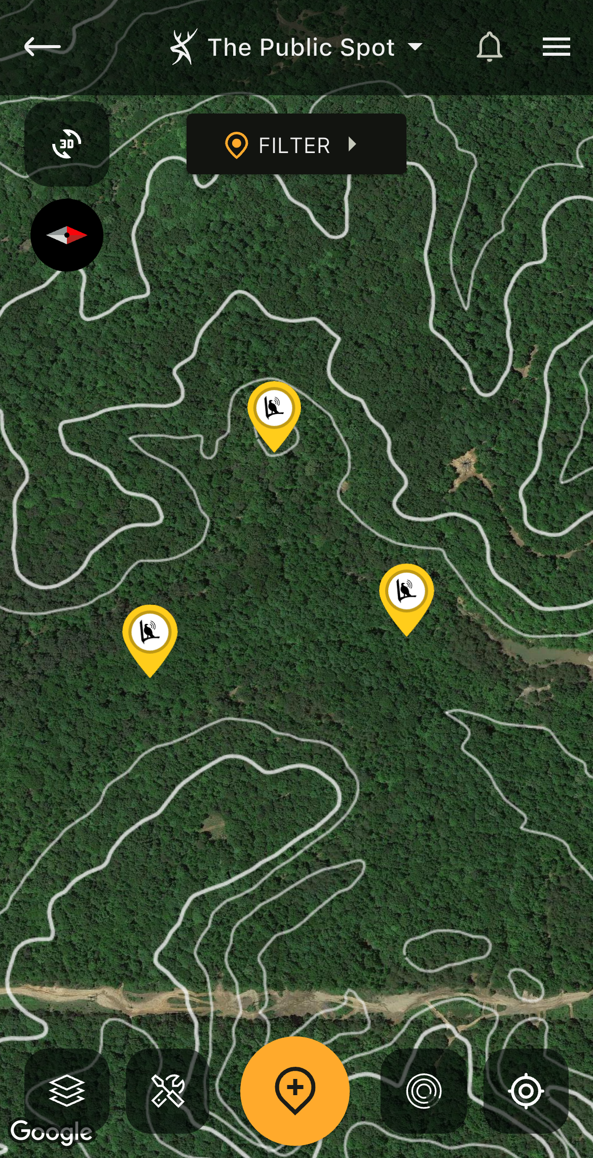 HuntStand App Layers and Tools