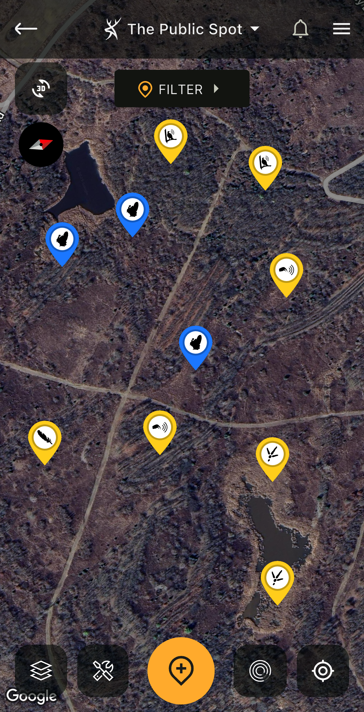 HuntStand App Layers and Tools