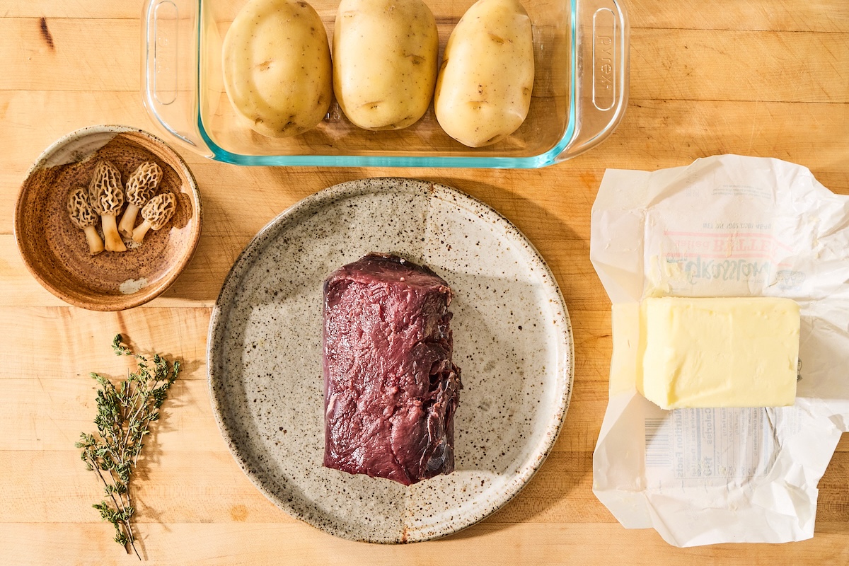 Recipe Date Night Venison Steak