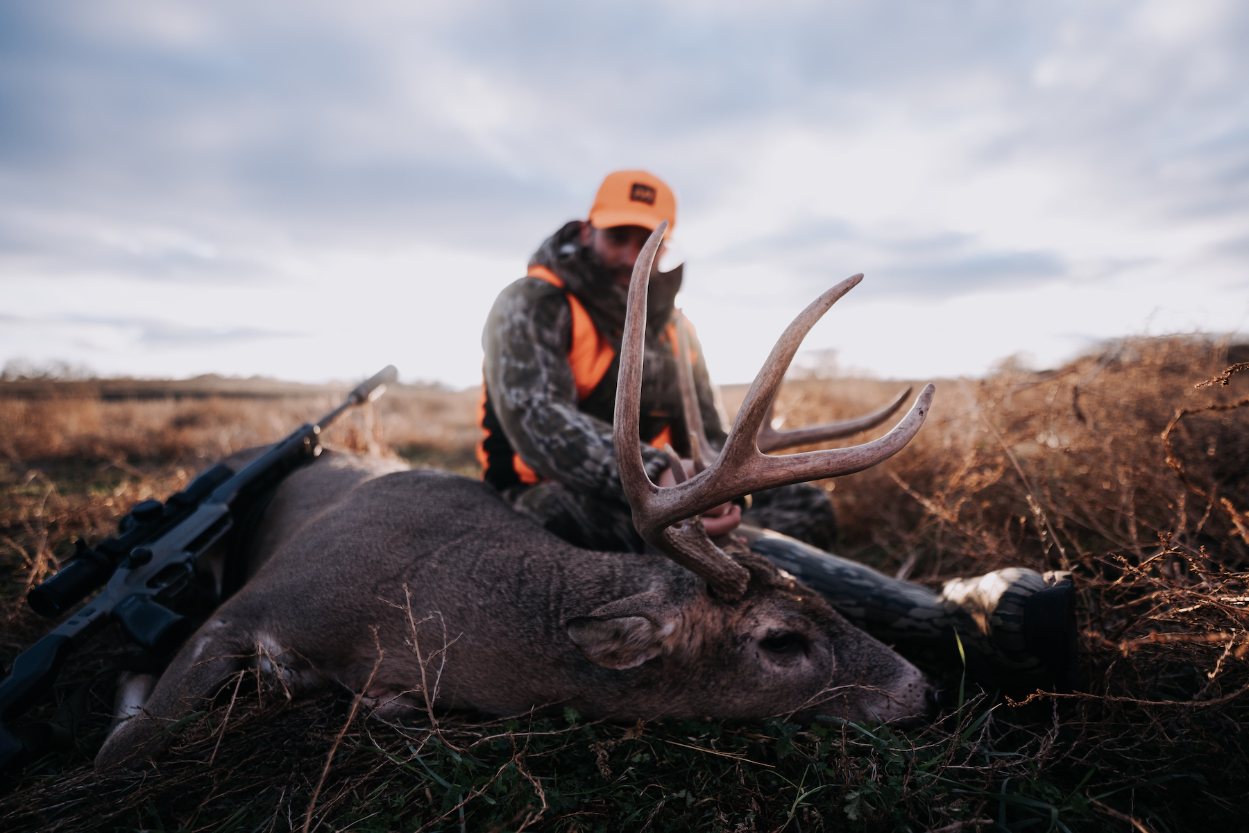 Guided whitetail hunt with Rut N Strut Guide Service