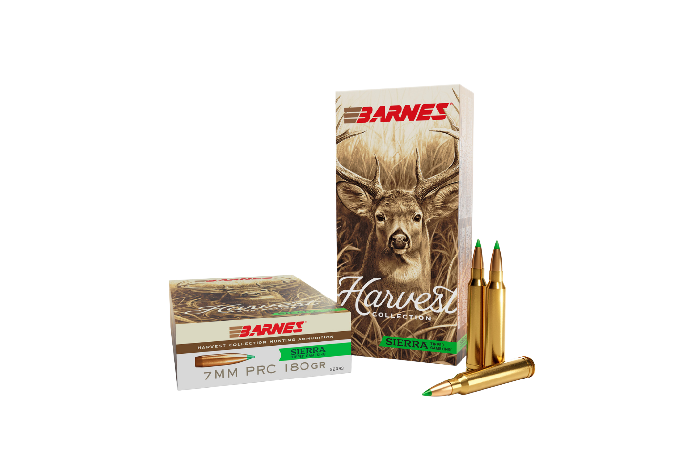 Barnes Harvest Collection 7mm PRC ammunition