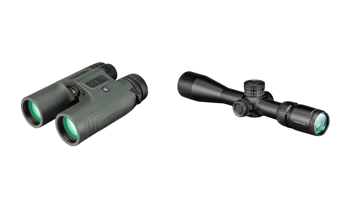 Vortex Talon HD 10K binocular and Viper HD riflescope