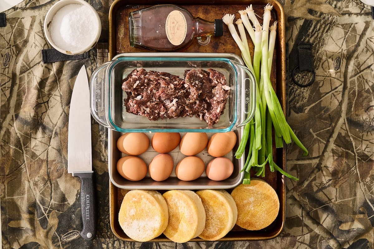 Recipe: Venison Breakfast Burger